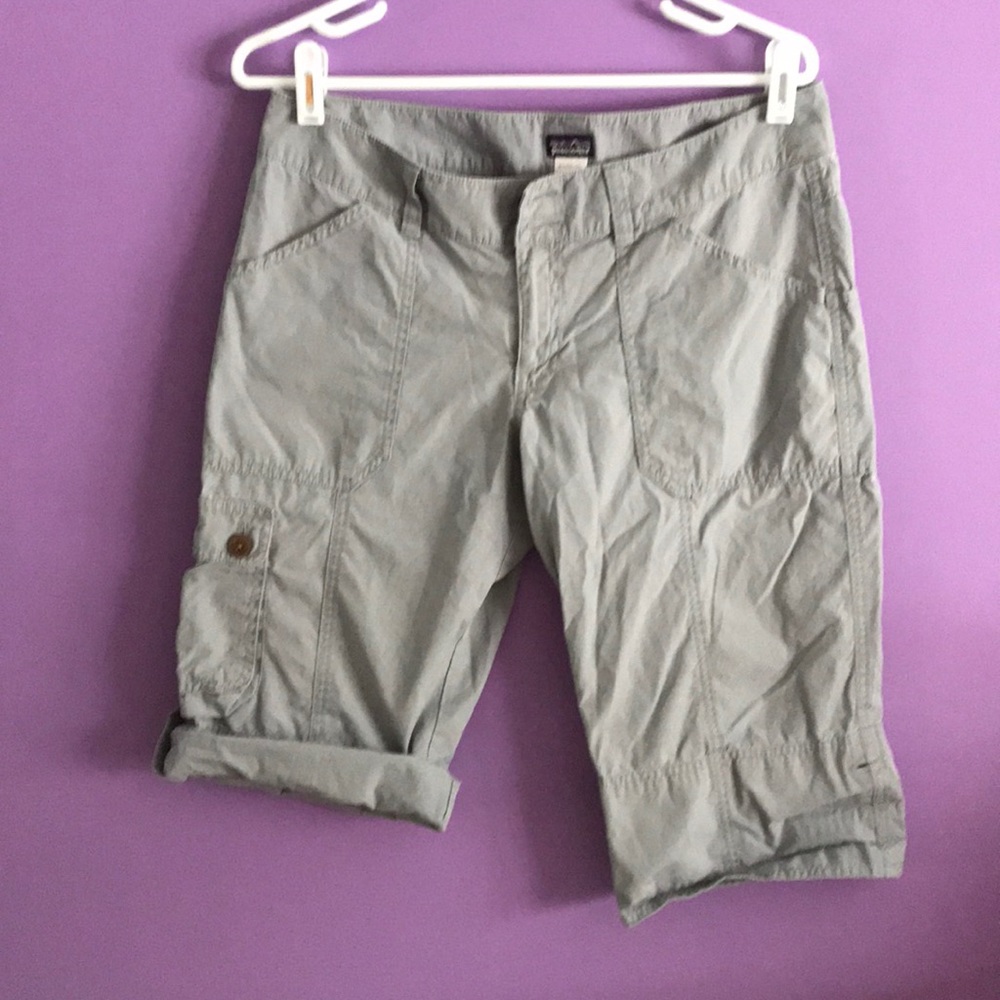 Patagonia “water girl” active midi shorts